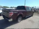 2010 Ford F-150 Xlt Maroon vin: 1FTFW1E83AFC12810