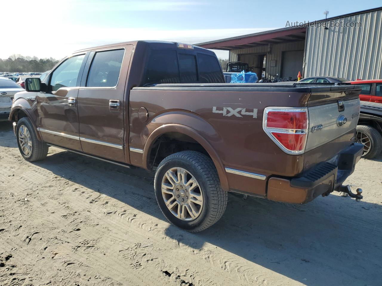 2011 Ford F150 Supercrew Brown vin: 1FTFW1EF0BFA12077