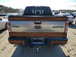 2011 Ford F150 Supercrew Brown vin: 1FTFW1EF0BFA12077