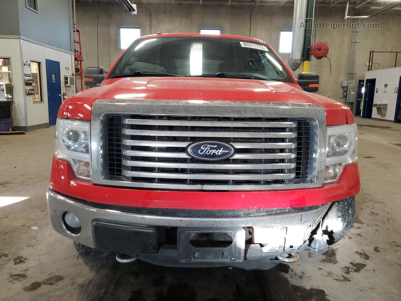 2011 Ford F150 Supercrew Red vin: 1FTFW1EF0BFA25105