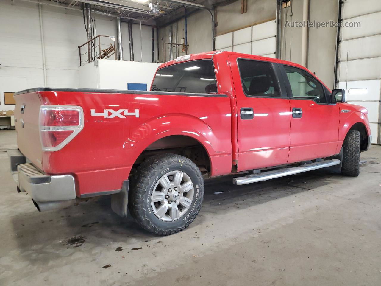 2011 Ford F150 Supercrew Red vin: 1FTFW1EF0BFA25105