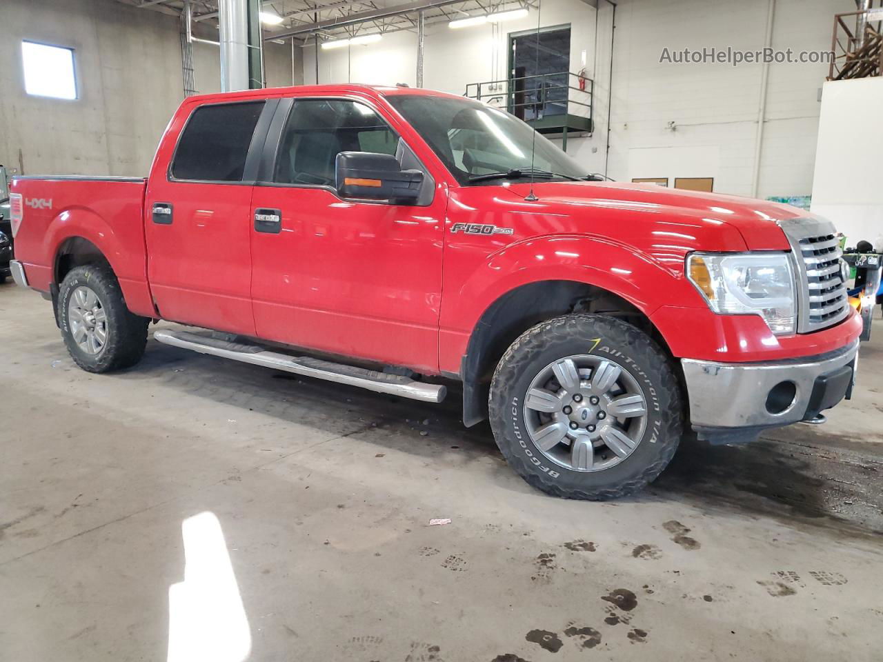 2011 Ford F150 Supercrew Red vin: 1FTFW1EF0BFA25105