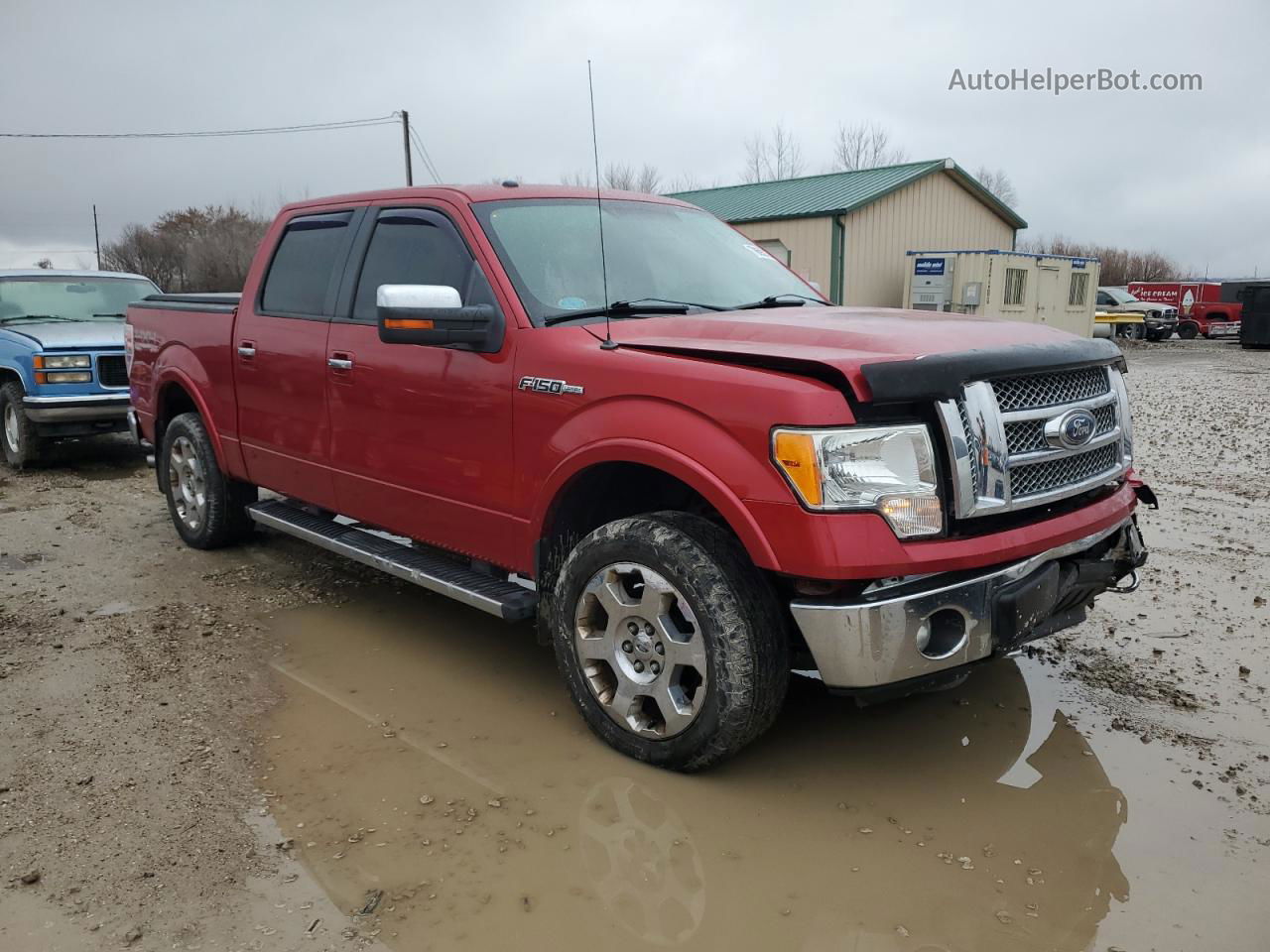 2011 Ford F150 Supercrew Red vin: 1FTFW1EF0BFA57441