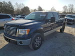 2011 Ford F150 Supercrew Blue vin: 1FTFW1EF0BFB50217