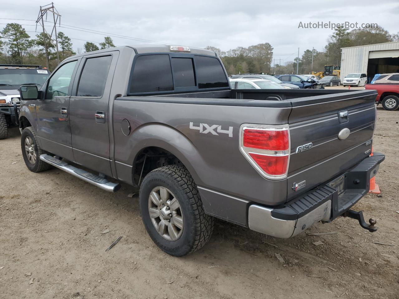 2011 Ford F150 Supercrew Gray vin: 1FTFW1EF0BFC76691