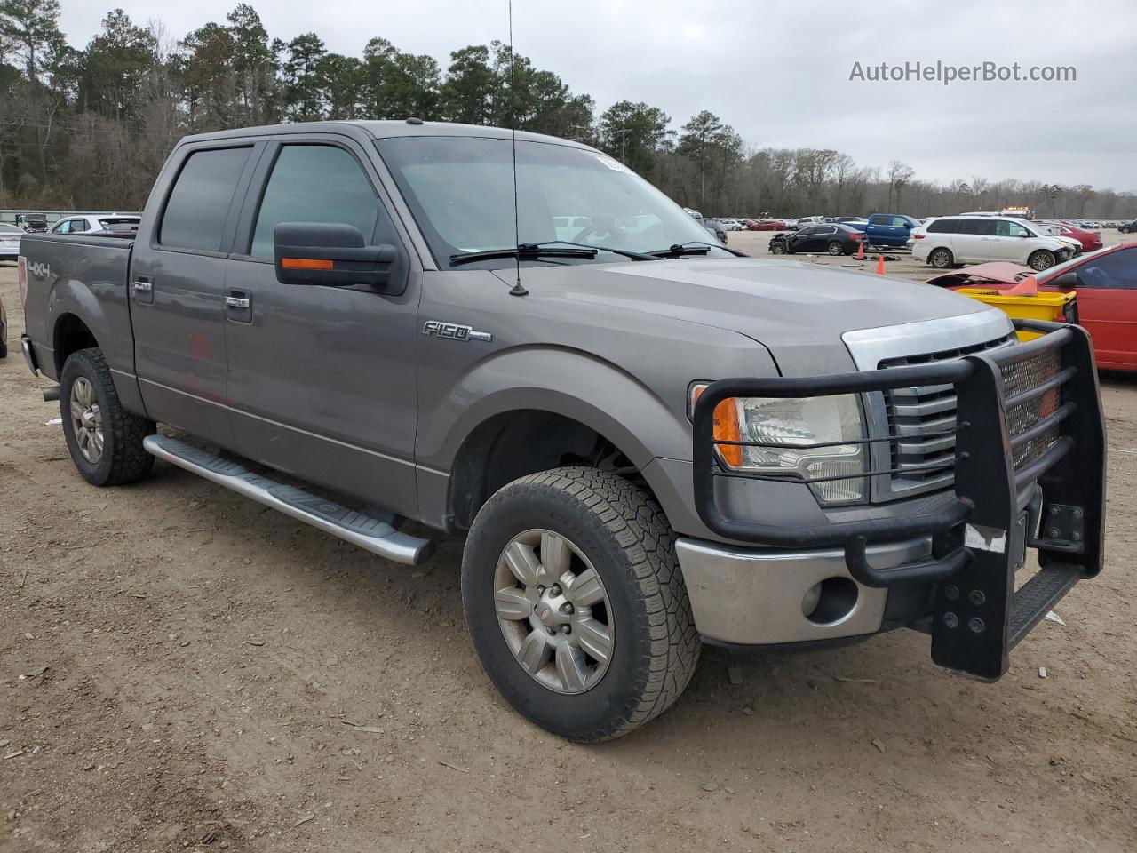 2011 Ford F150 Supercrew Gray vin: 1FTFW1EF0BFC76691