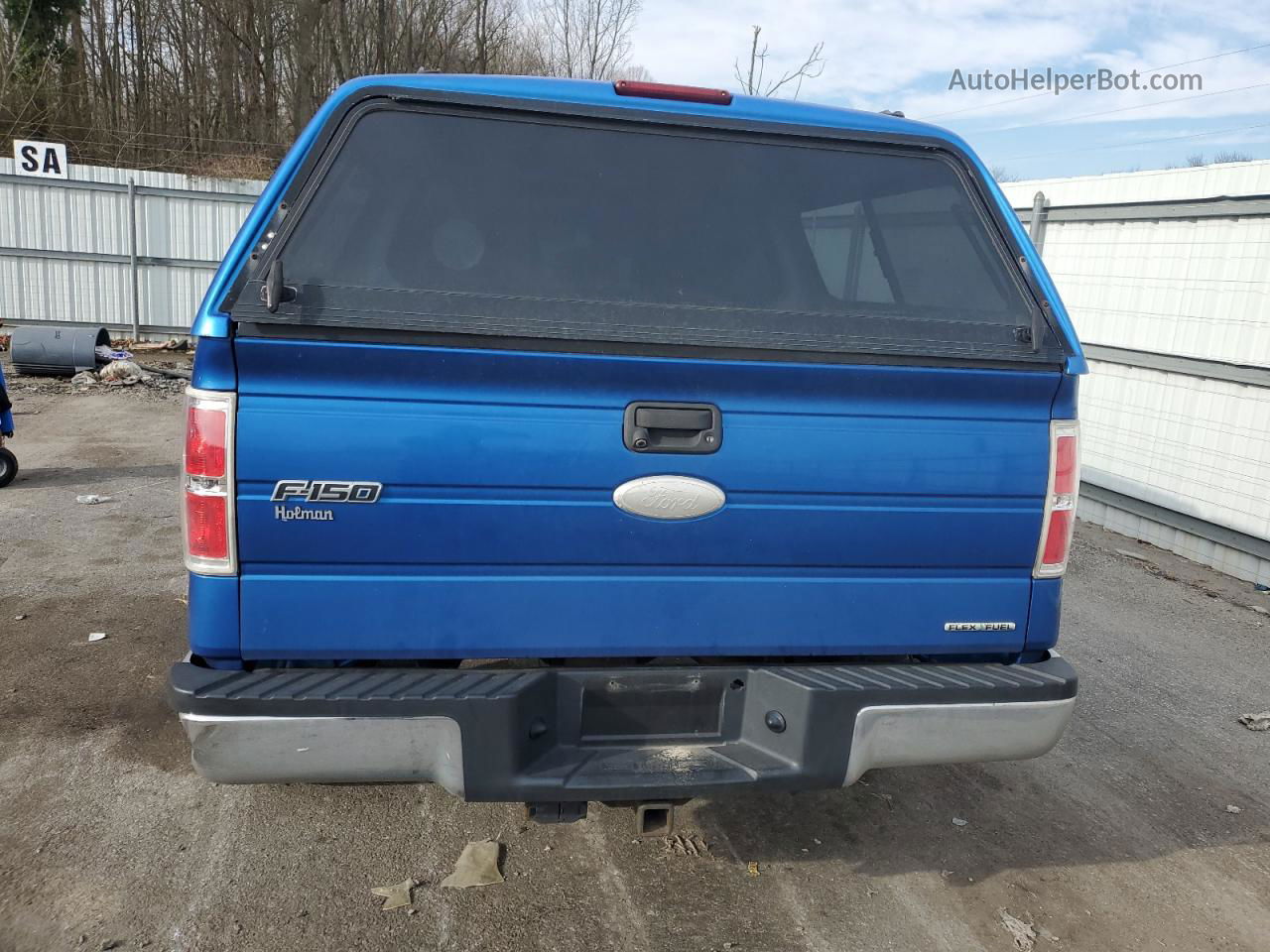 2011 Ford F150 Supercrew Blue vin: 1FTFW1EF0BKD60159