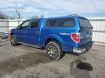 2011 Ford F150 Supercrew Blue vin: 1FTFW1EF0BKD60159