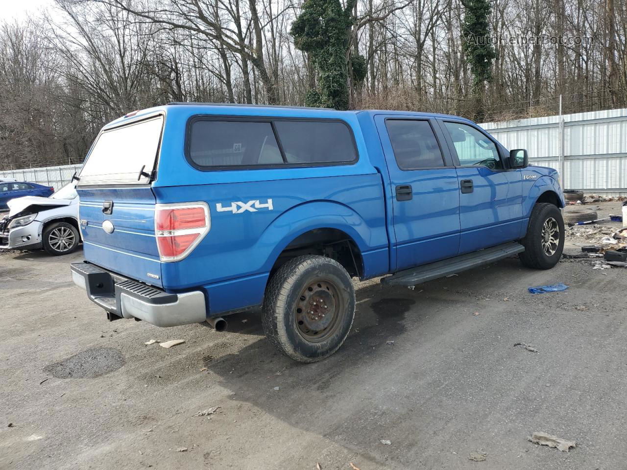 2011 Ford F150 Supercrew Blue vin: 1FTFW1EF0BKD60159