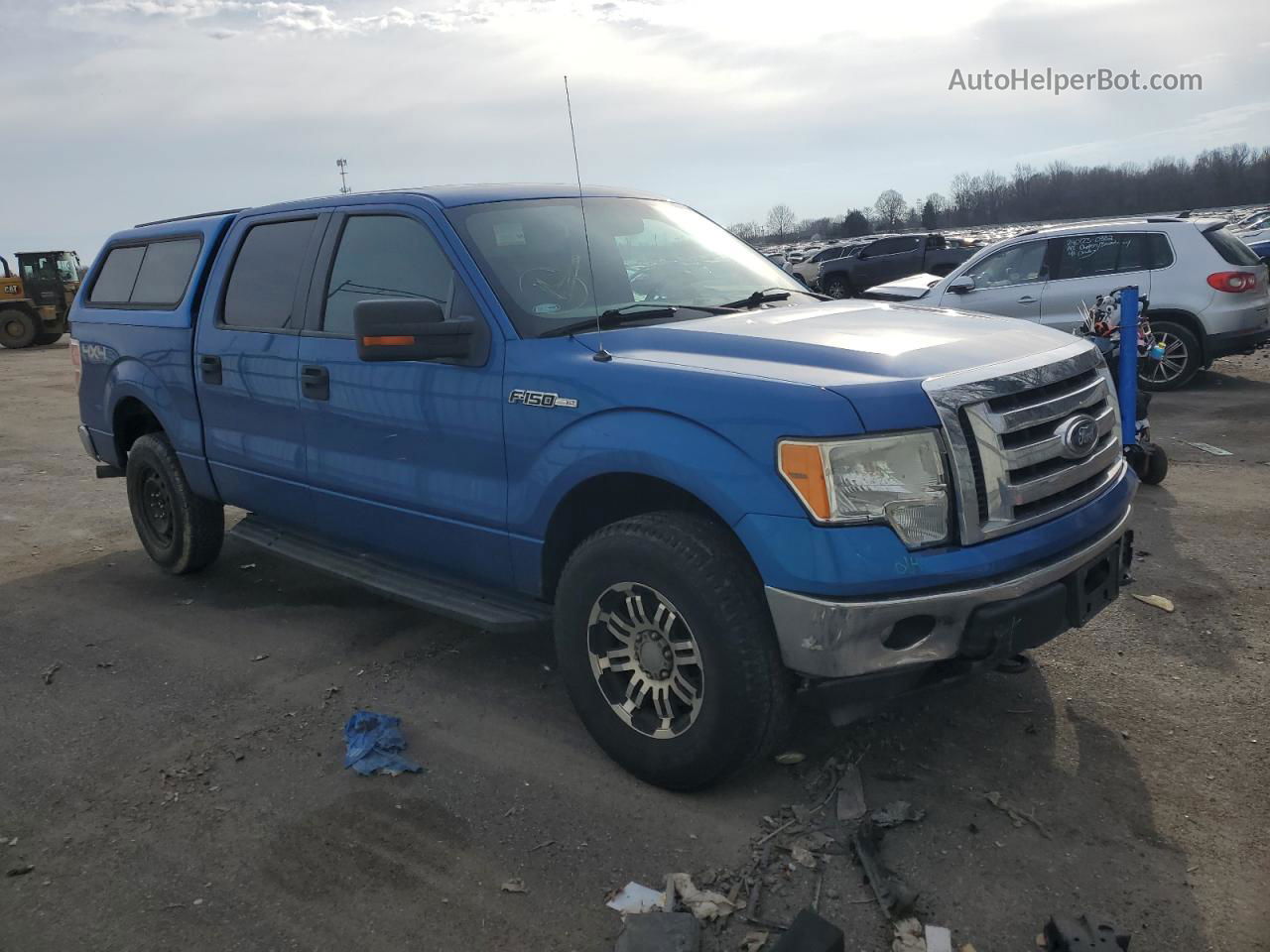 2011 Ford F150 Supercrew Blue vin: 1FTFW1EF0BKD60159