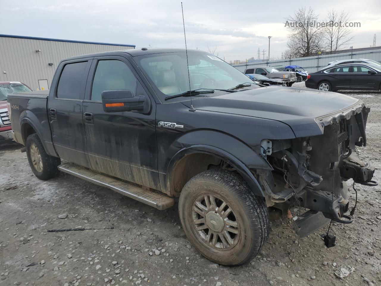 2011 Ford F150 Supercrew Black vin: 1FTFW1EF0BKD78290