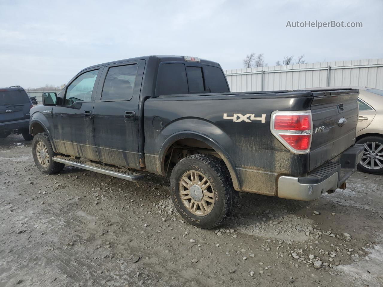 2011 Ford F150 Supercrew Black vin: 1FTFW1EF0BKD78290