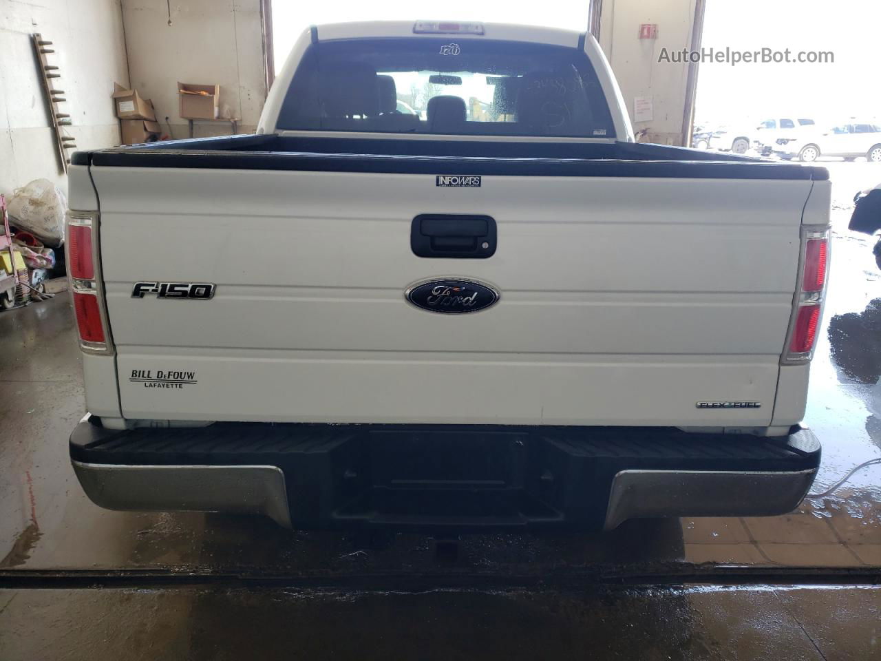 2014 Ford F150 Supercrew White vin: 1FTFW1EF0EFA86877