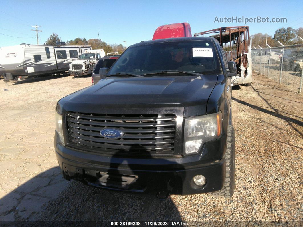 2014 Ford F-150 Stx Black vin: 1FTFW1EF0EFC24983