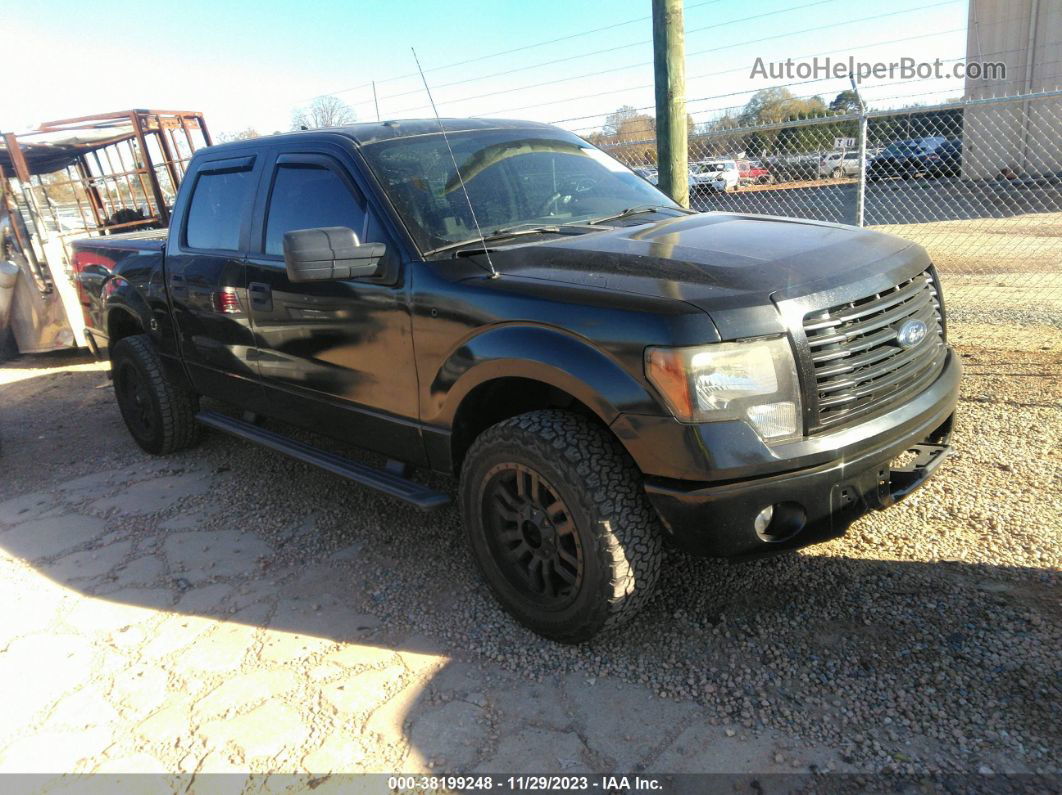 2014 Ford F-150 Stx Black vin: 1FTFW1EF0EFC24983