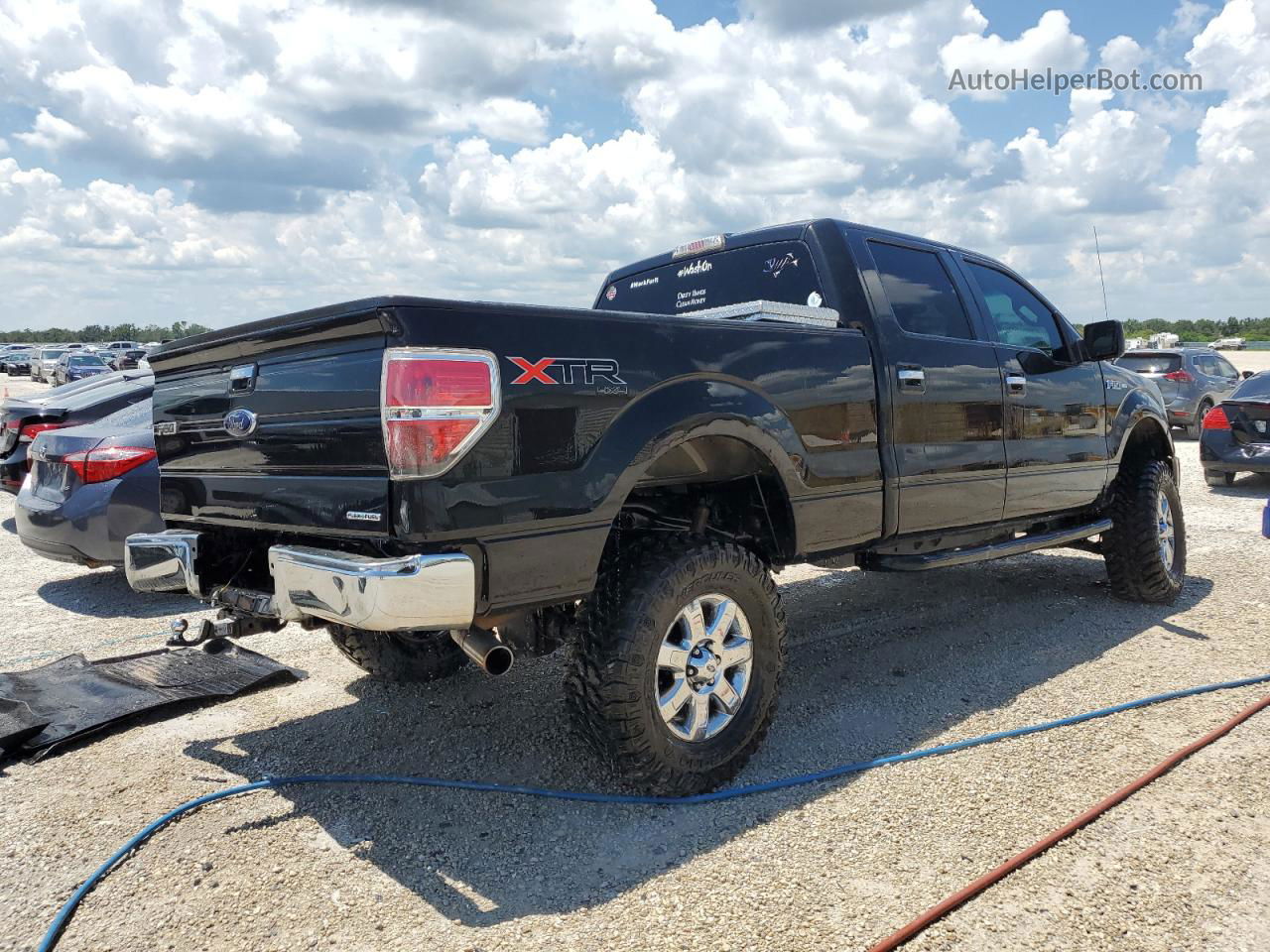 2014 Ford F150 Supercrew Black vin: 1FTFW1EF0EFC97965