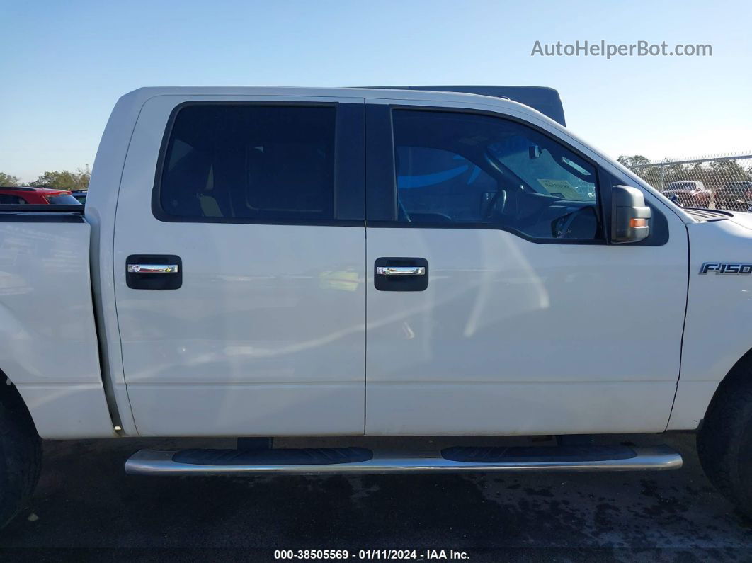 2014 Ford F-150 Xlt White vin: 1FTFW1EF0EKD24525