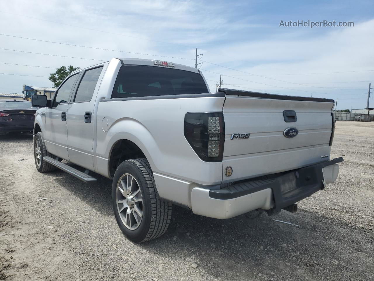 2014 Ford F150 Supercrew Silver vin: 1FTFW1EF0EKD66936