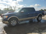 2011 Ford F150 Supercrew Blue vin: 1FTFW1EF1BFA08345