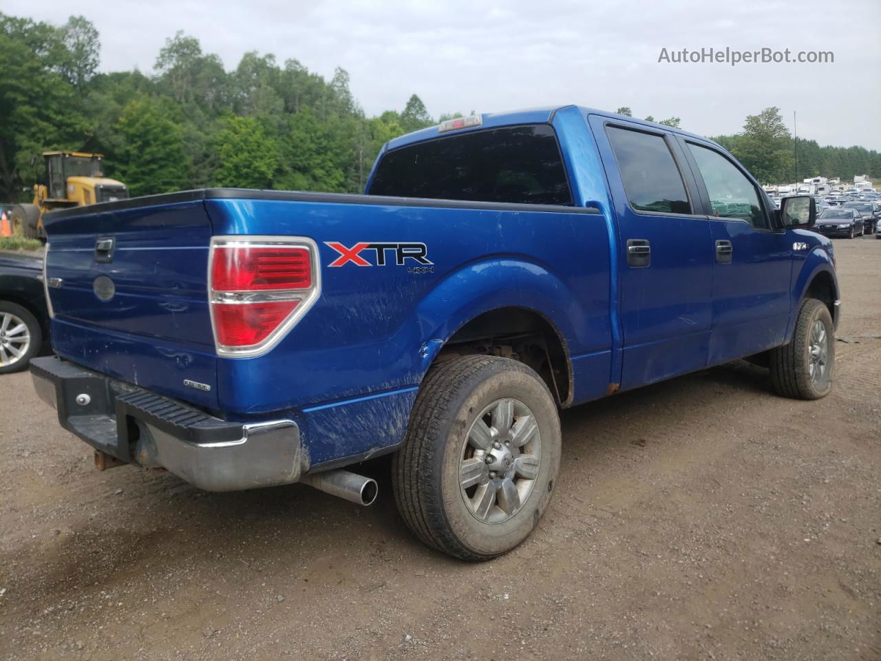 2011 Ford F150 Supercrew Blue vin: 1FTFW1EF1BFA09950