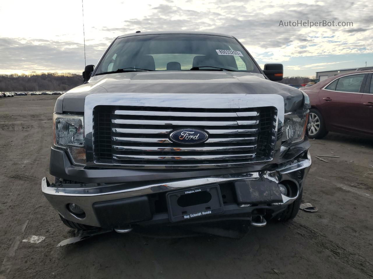 2011 Ford F150 Supercrew Серый vin: 1FTFW1EF1BFA33763