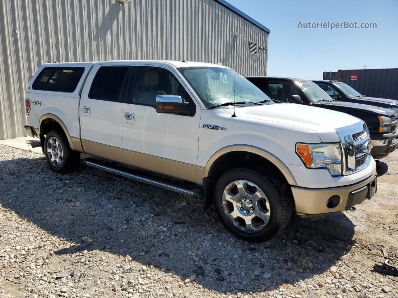 2011 Ford F150 Supercrew White vin: 1FTFW1EF1BFA52037