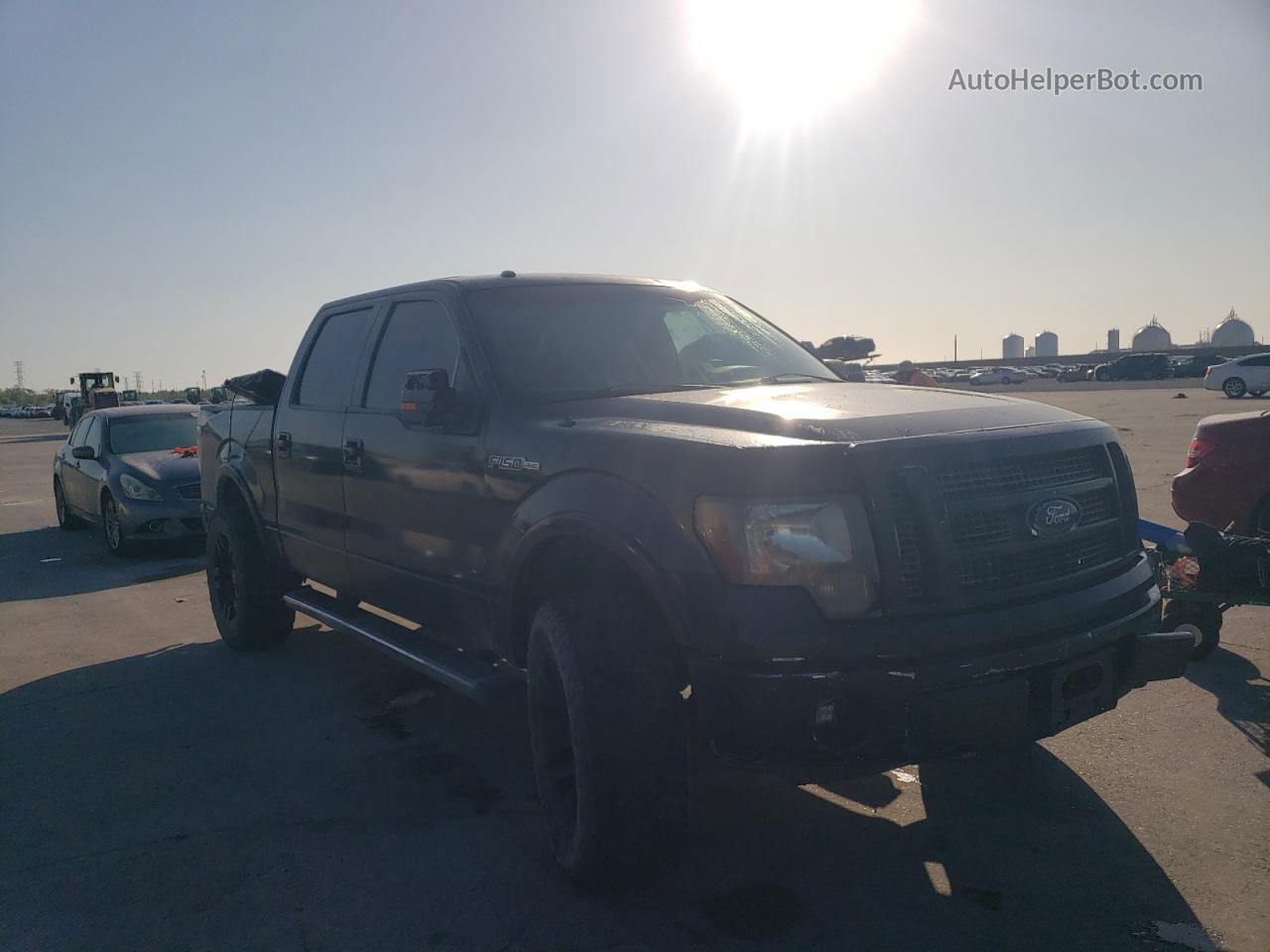 2011 Ford F150 Supercrew Black vin: 1FTFW1EF1BFA64866