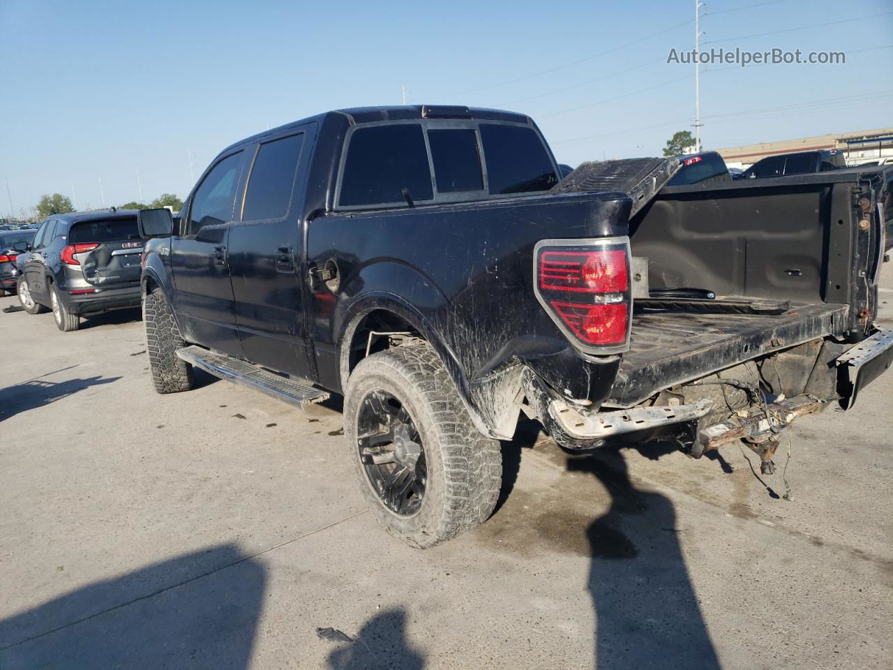 2011 Ford F150 Supercrew Black vin: 1FTFW1EF1BFA64866