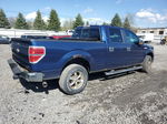 2011 Ford F150 Supercrew Blue vin: 1FTFW1EF1BFB50078