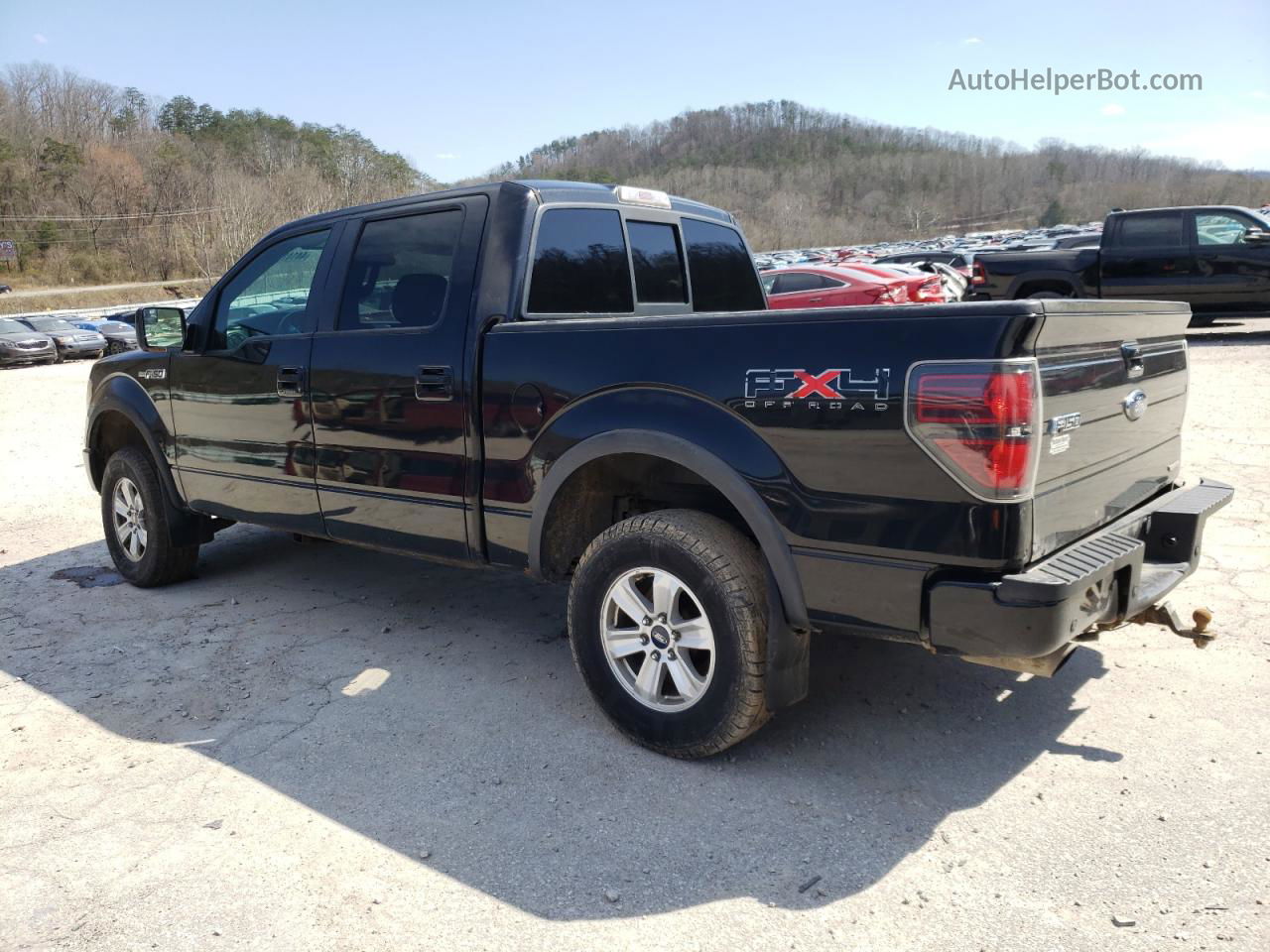 2011 Ford F150 Supercrew Black vin: 1FTFW1EF1BFB82111