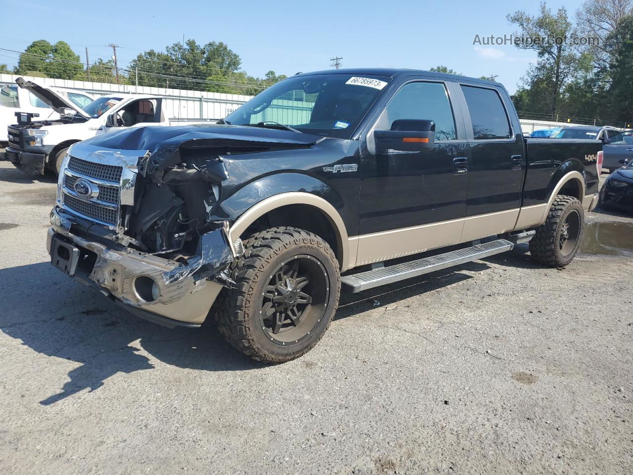 2011 Ford F150 Supercrew Black vin: 1FTFW1EF1BFC72682