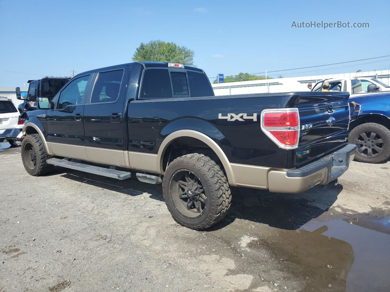 2011 Ford F150 Supercrew Black vin: 1FTFW1EF1BFC72682