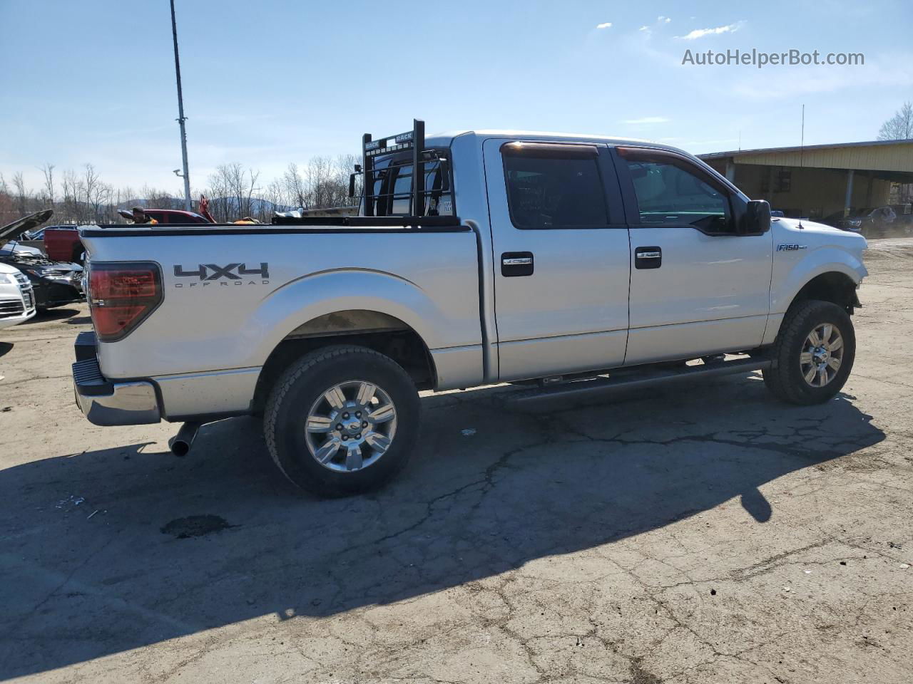 2011 Ford F150 Supercrew Silver vin: 1FTFW1EF1BFC99347