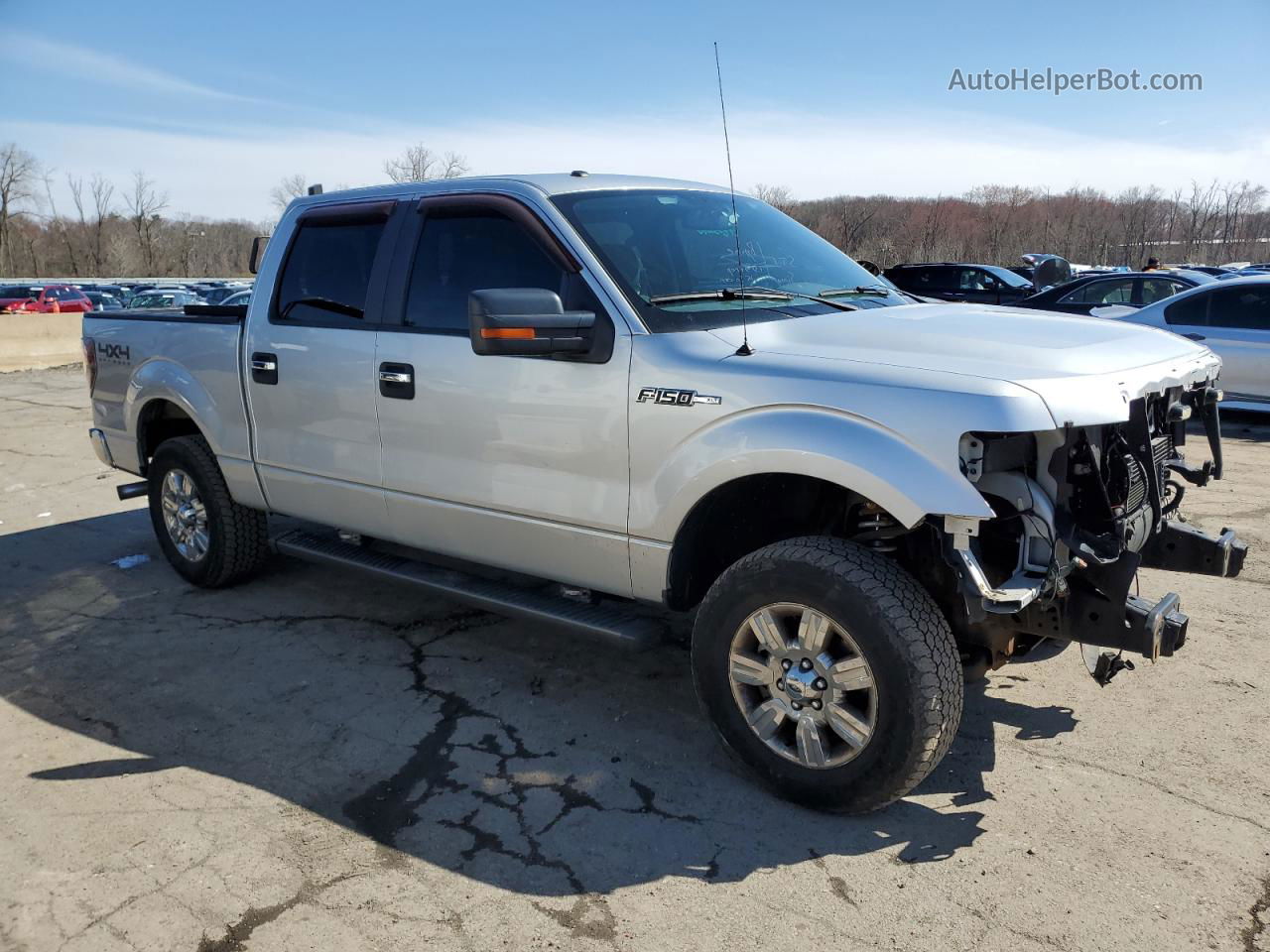 2011 Ford F150 Supercrew Silver vin: 1FTFW1EF1BFC99347