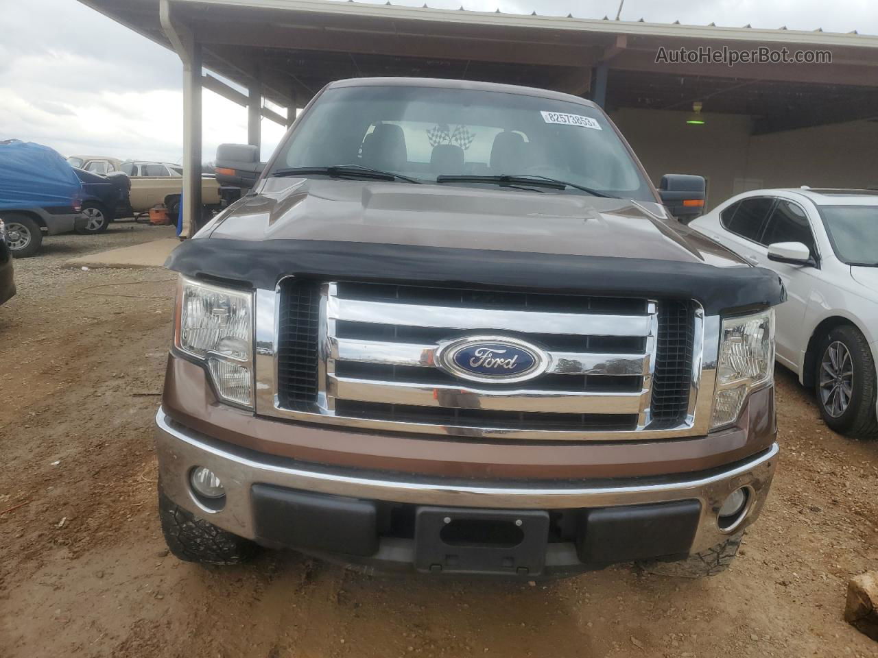 2011 Ford F150 Supercrew Brown vin: 1FTFW1EF1BKD36162