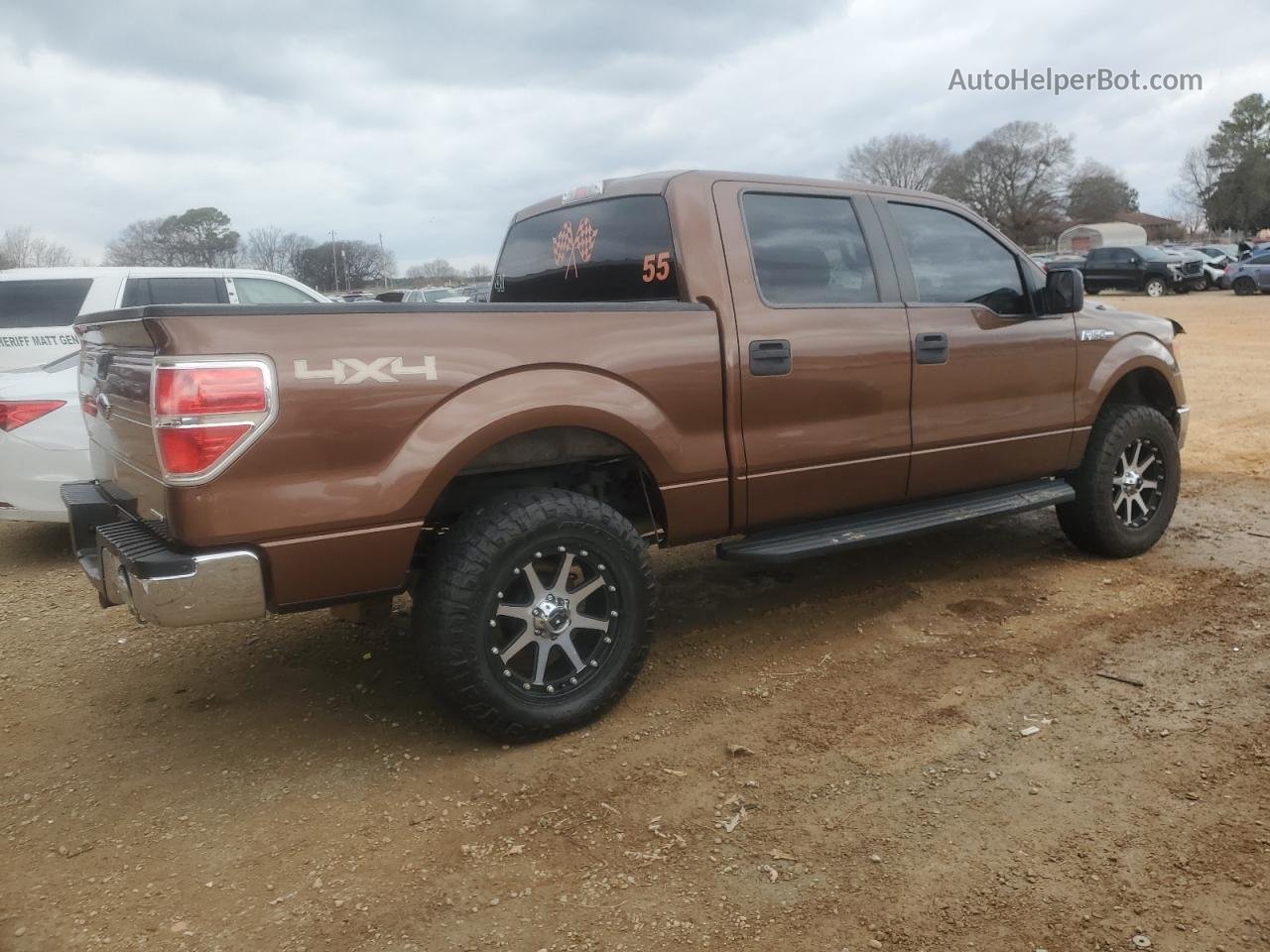 2011 Ford F150 Supercrew Brown vin: 1FTFW1EF1BKD36162
