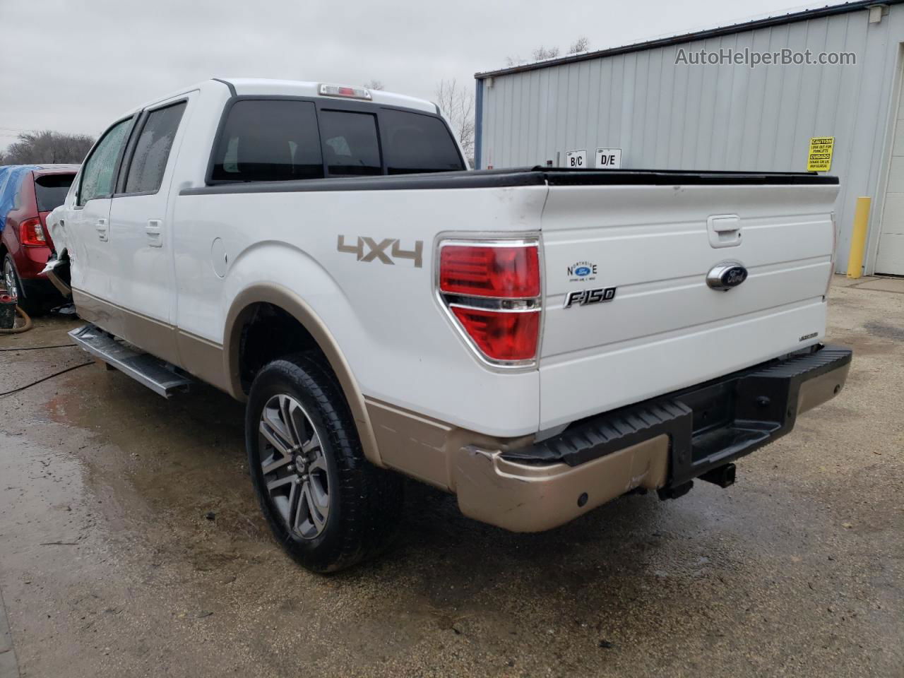 2014 Ford F150 Supercrew White vin: 1FTFW1EF1EKF71407