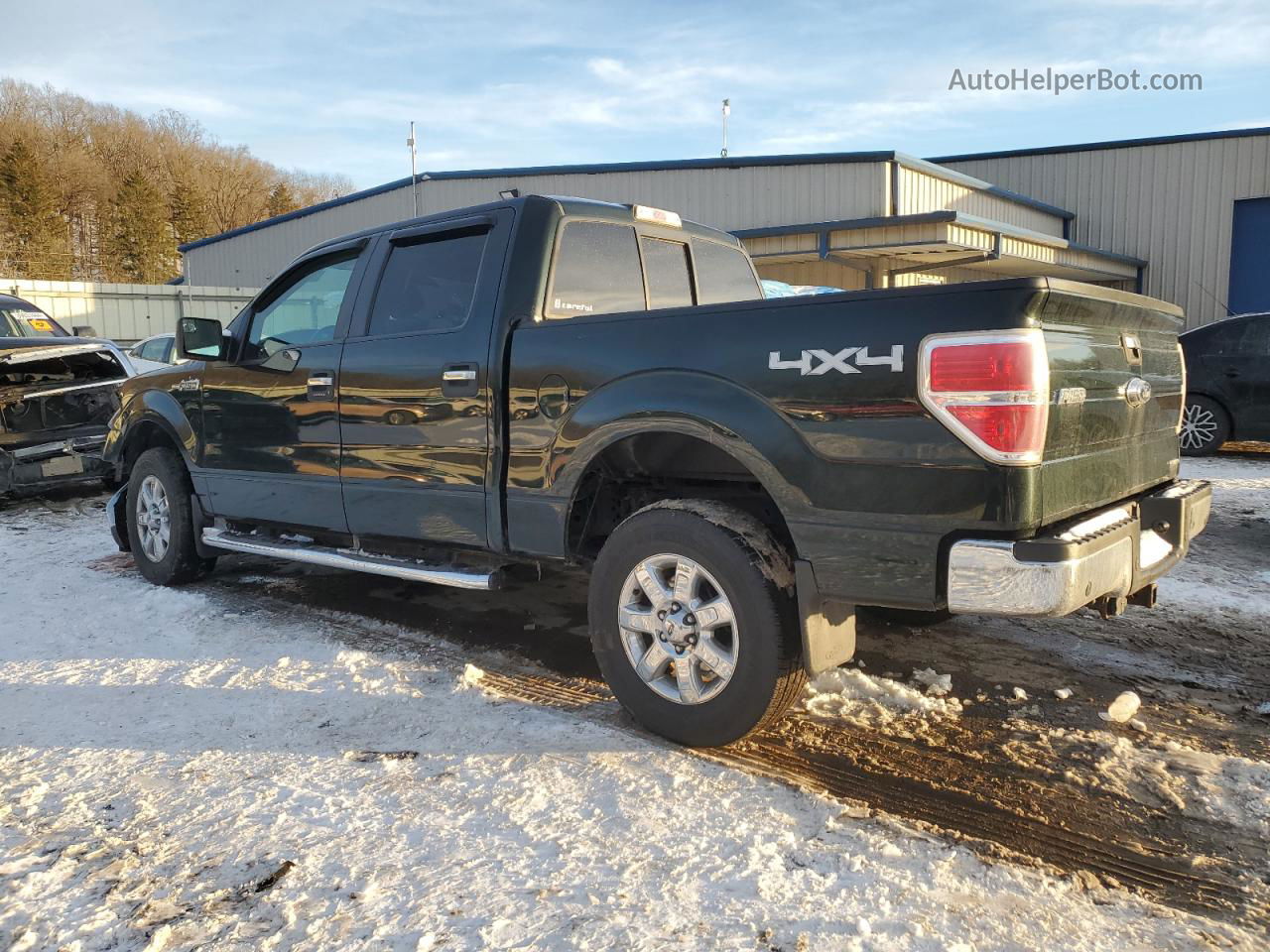 2014 Ford F150 Supercrew Green vin: 1FTFW1EF1EKG03661