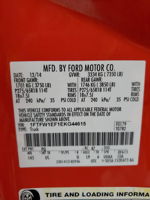 2014 Ford F150 Supercrew Red vin: 1FTFW1EF1EKG44615
