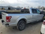 2017 Ford F150 Supercrew Silver vin: 1FTFW1EF1HFA15336