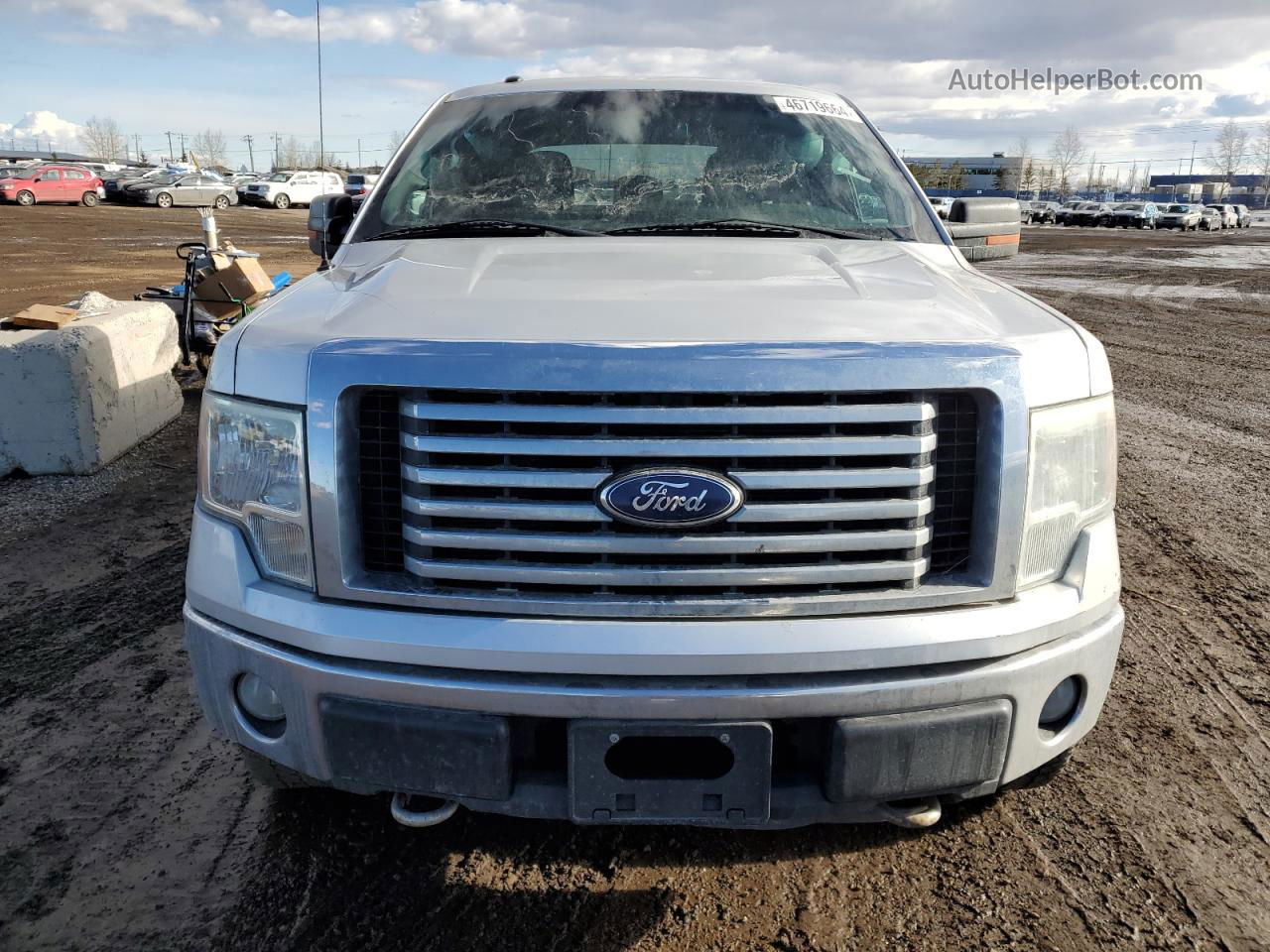 2011 Ford F150 Supercrew Silver vin: 1FTFW1EF2BFB12441