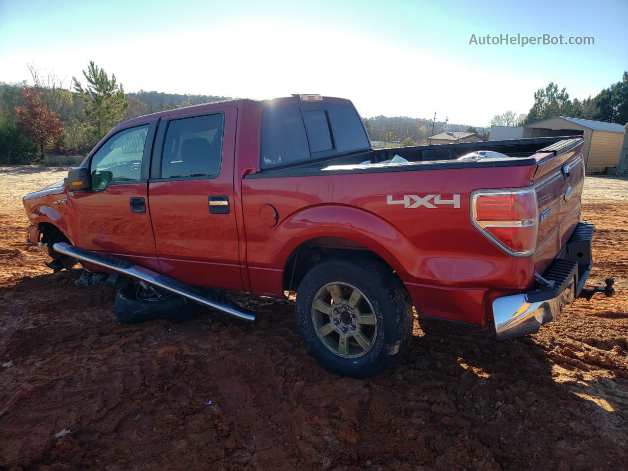 2011 Ford F150 Supercrew Red vin: 1FTFW1EF2BFB29093