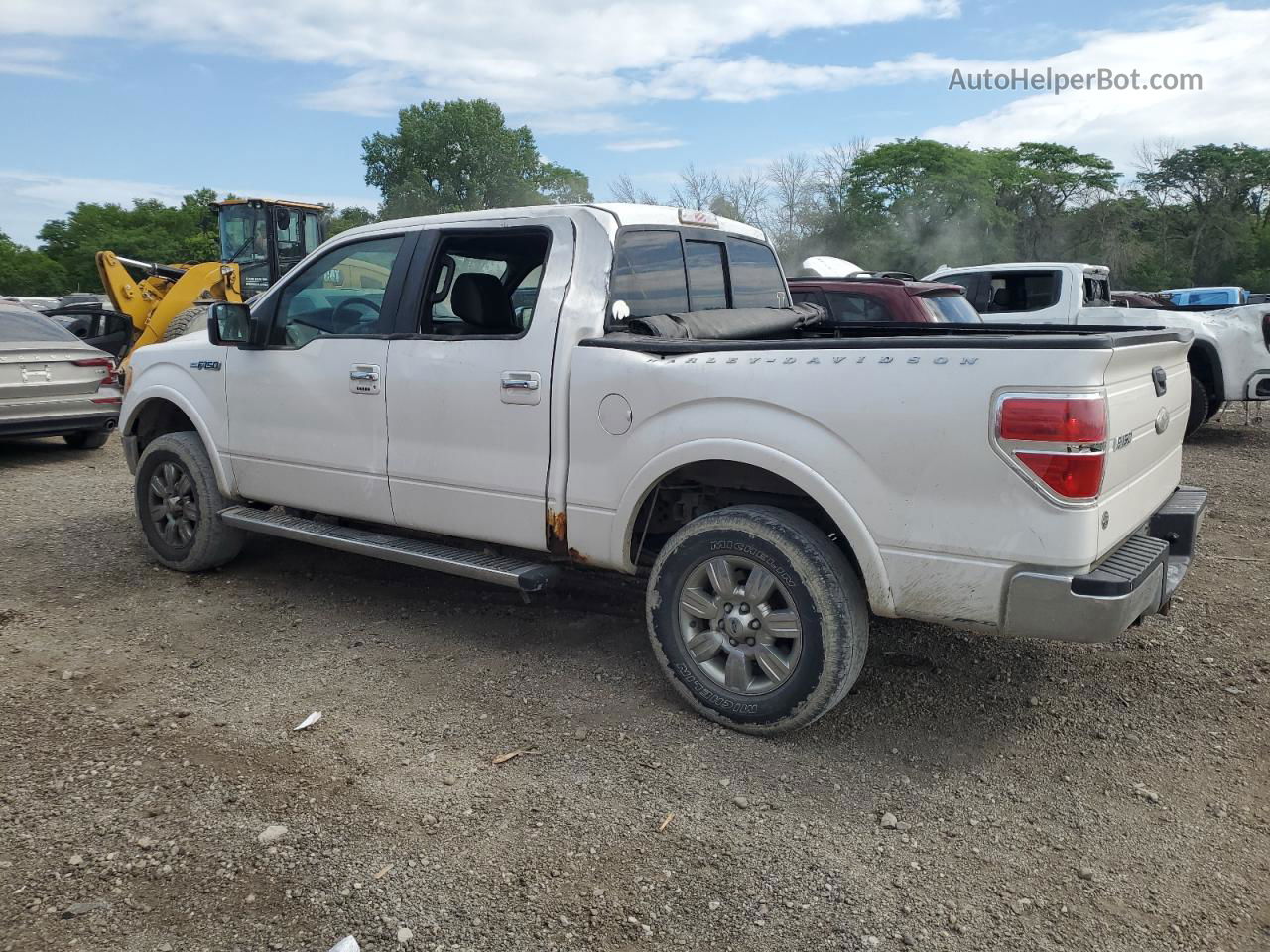 2011 Ford F150 Supercrew Белый vin: 1FTFW1EF2BFB48632