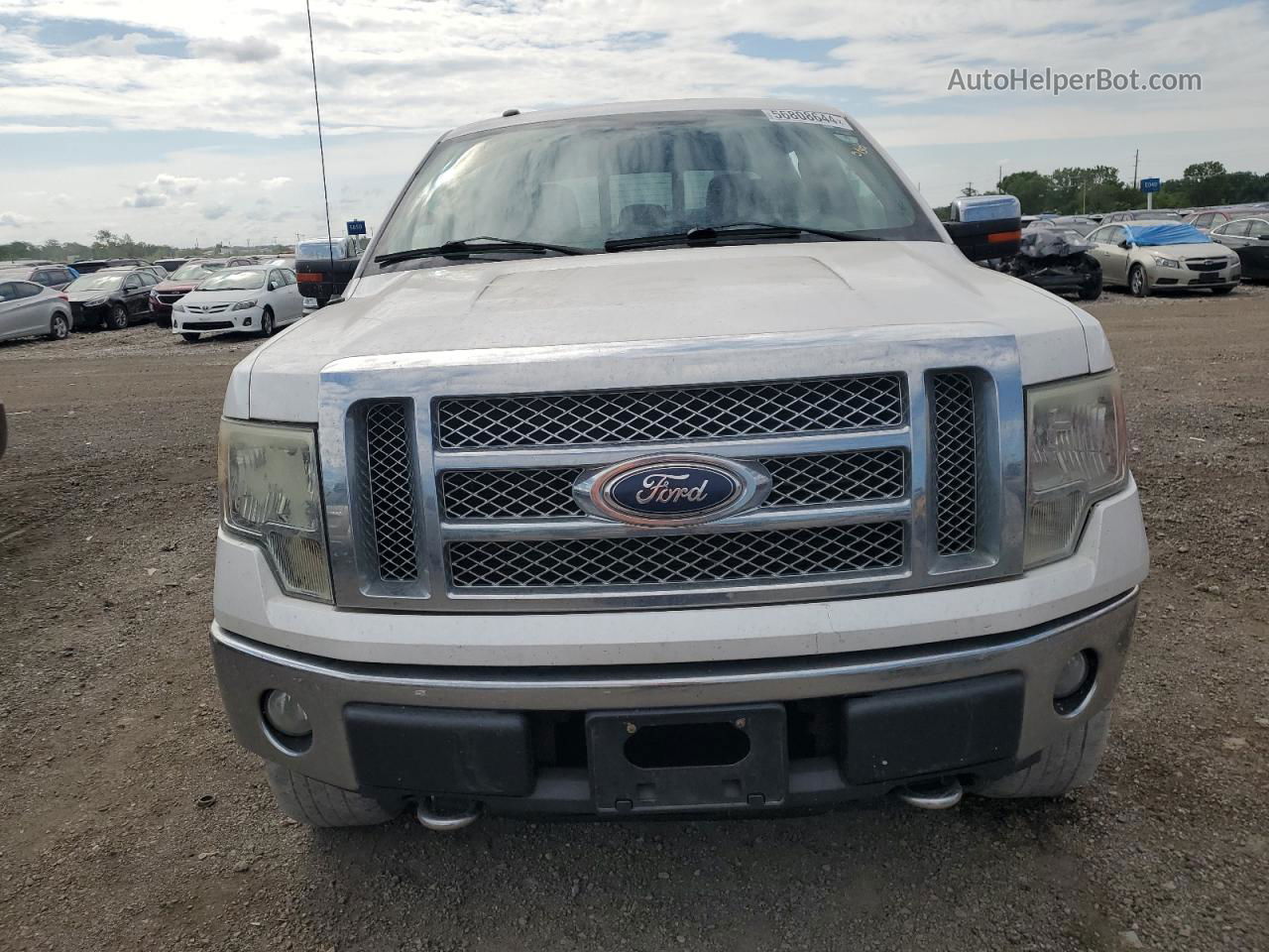 2011 Ford F150 Supercrew Белый vin: 1FTFW1EF2BFB48632