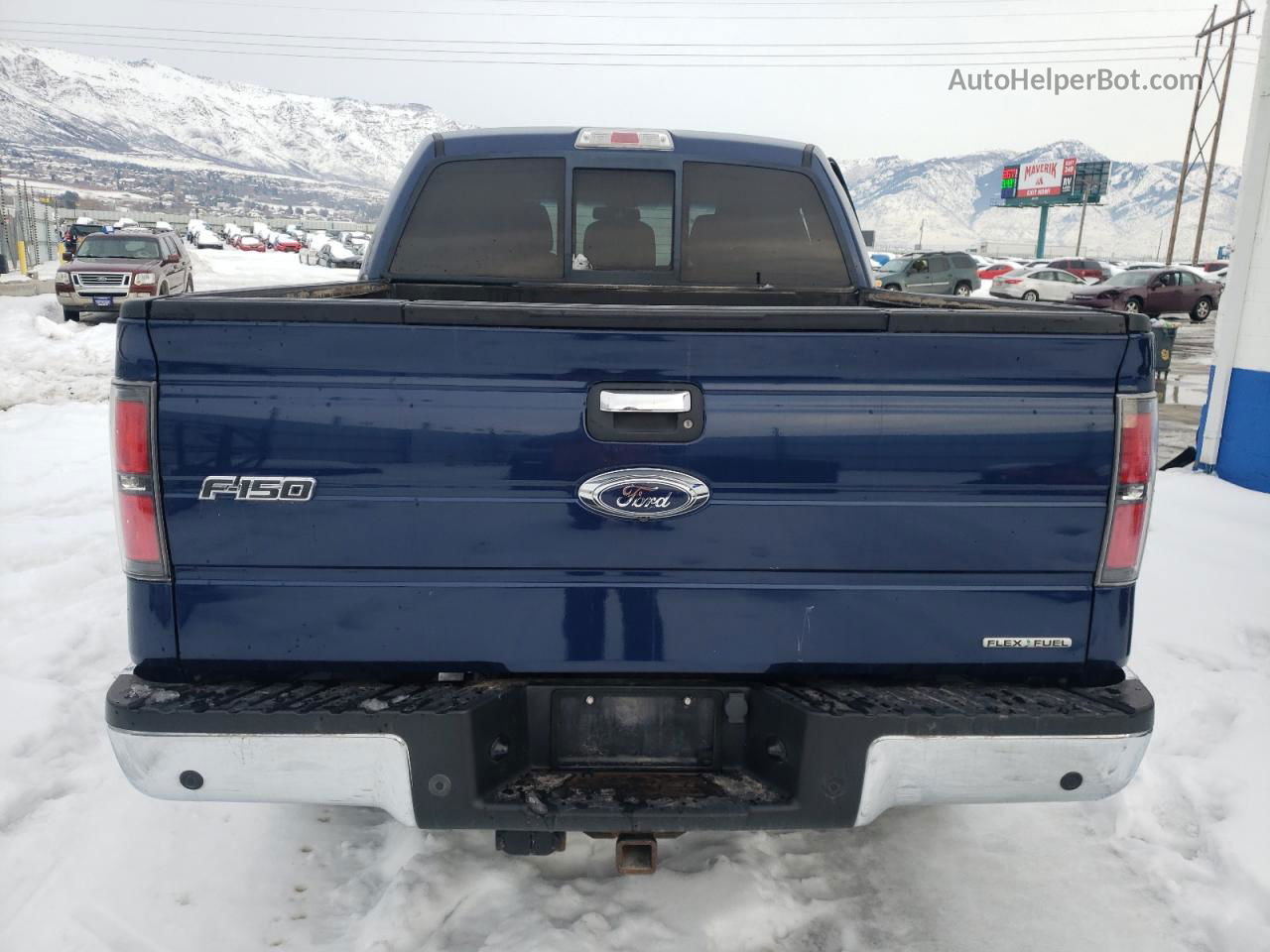 2011 Ford F150 Supercrew Blue vin: 1FTFW1EF2BFB49232