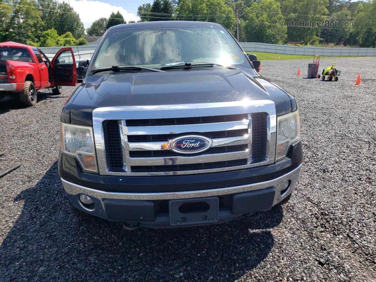 2011 Ford F150 Supercrew Black vin: 1FTFW1EF2BFC45345