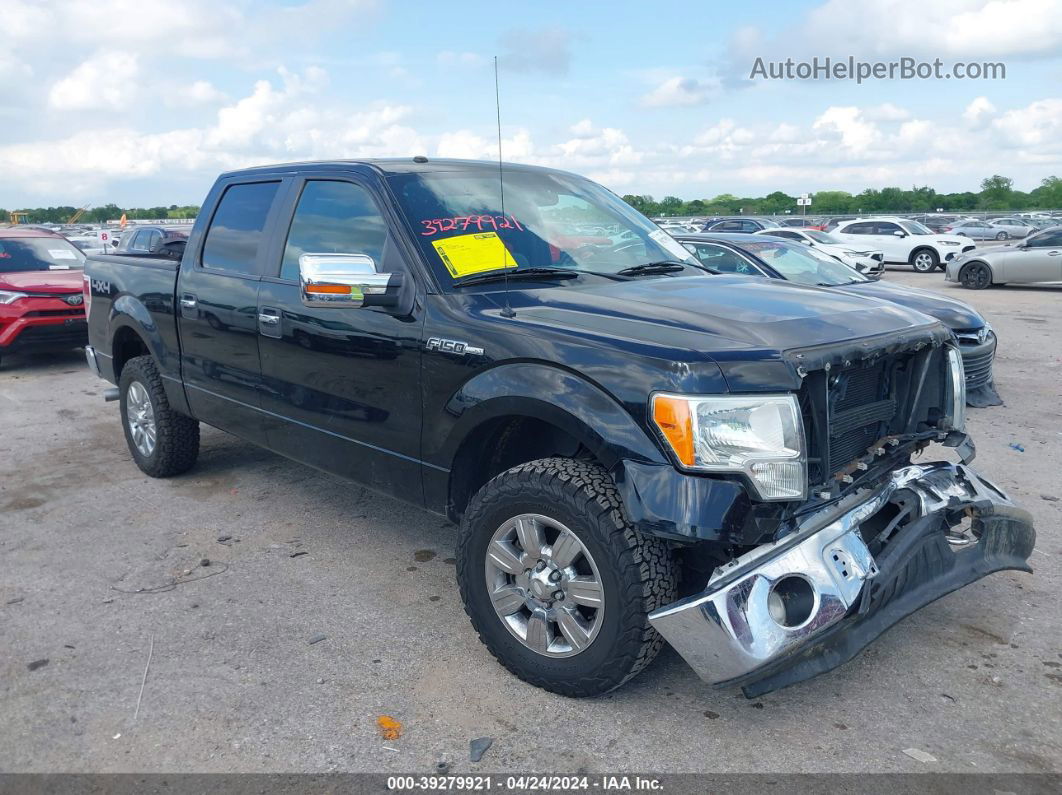 2011 Ford F150 Supercrew Black vin: 1FTFW1EF2BFC90916