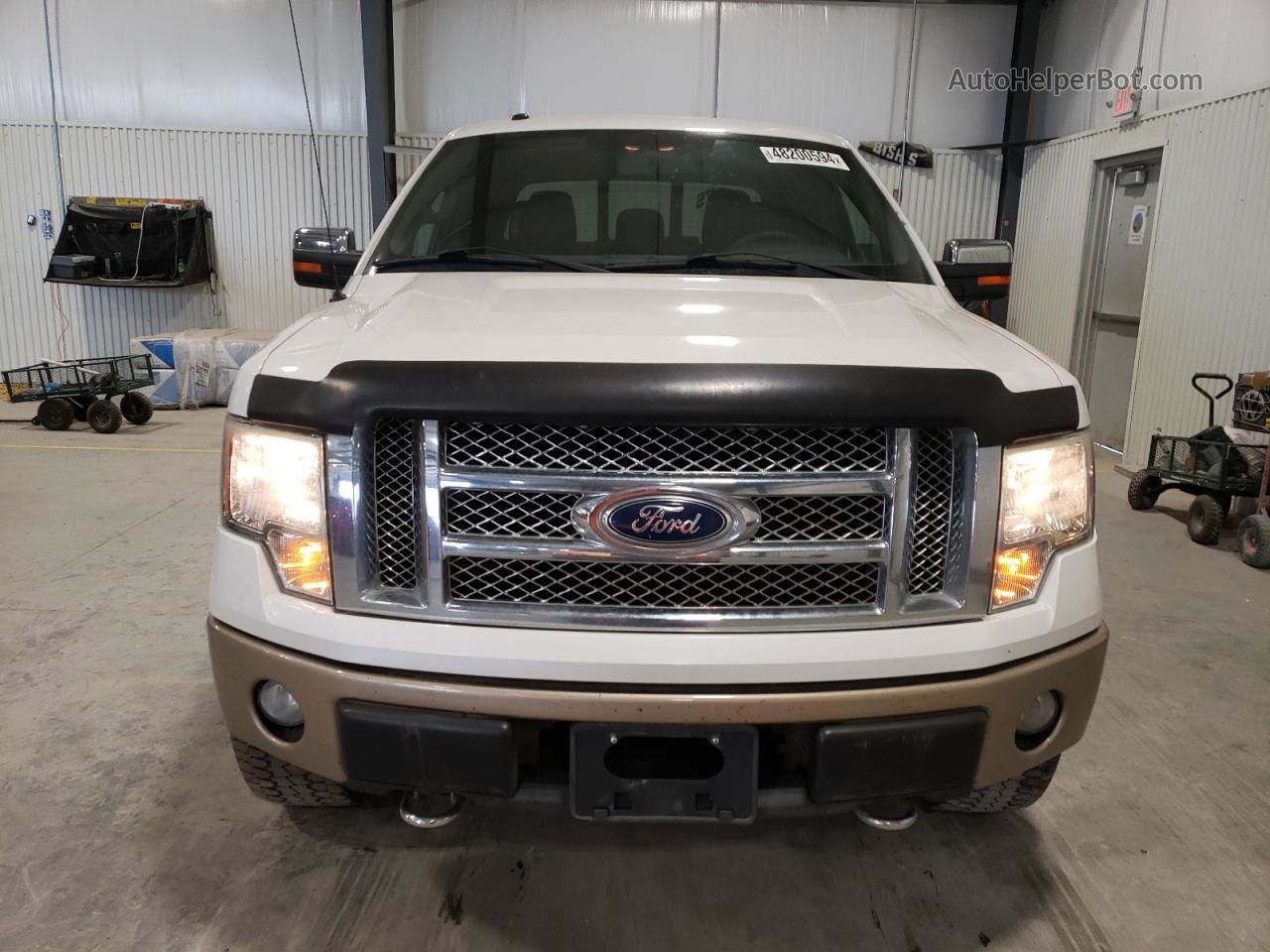 2011 Ford F150 Supercrew White vin: 1FTFW1EF2BFD12171