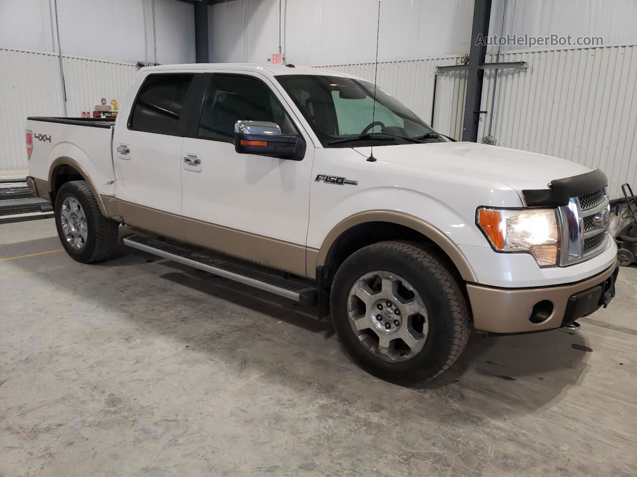 2011 Ford F150 Supercrew Белый vin: 1FTFW1EF2BFD12171