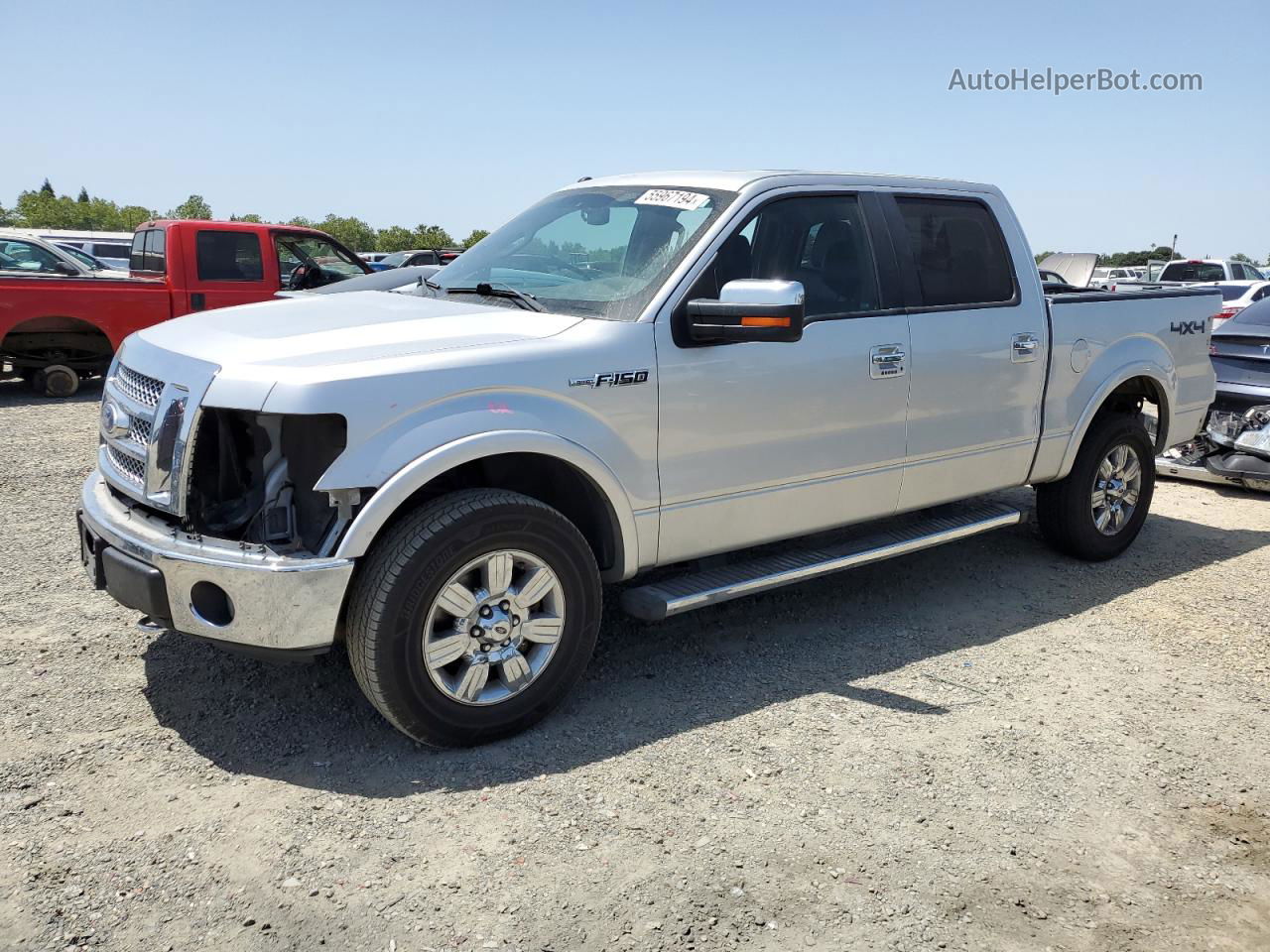 2011 Ford F150 Supercrew Silver vin: 1FTFW1EF2BFD15362